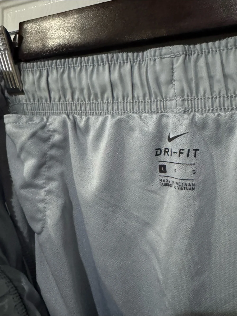 Nike Women's Light Gray Athletic Running Shorts